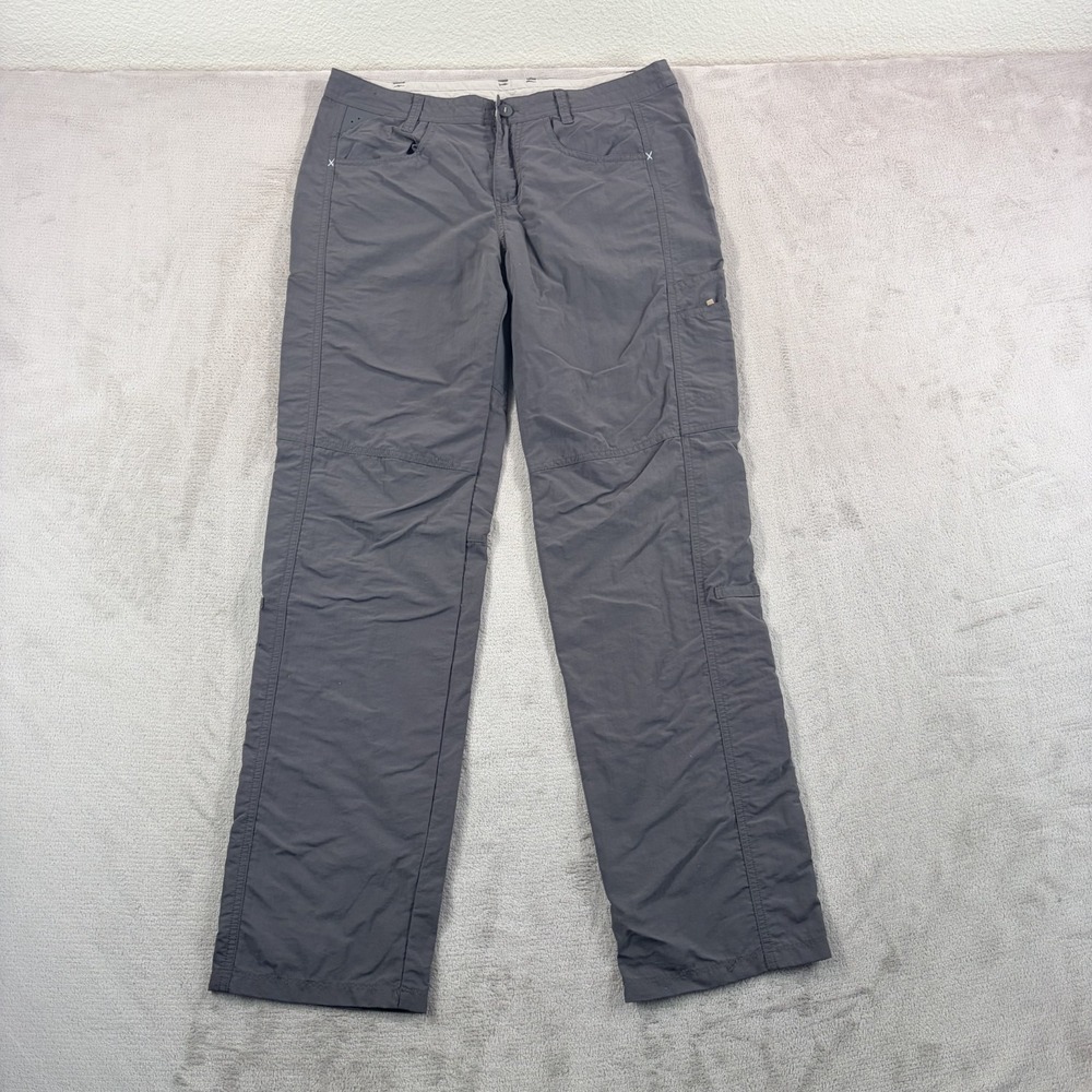 Patagonia Away from Home Fishing Hiking Roll Up Leg Pants Forge Grey Women 10